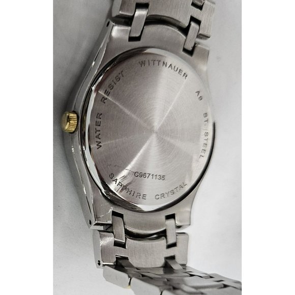 Wittnauer Montserrat Swiss Made Watch With 8 Diamonds And Sapphire Crystal - Picture 16 of 16